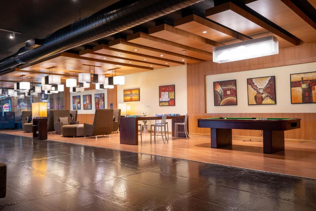 Posezení v ubytování Hotel Halez