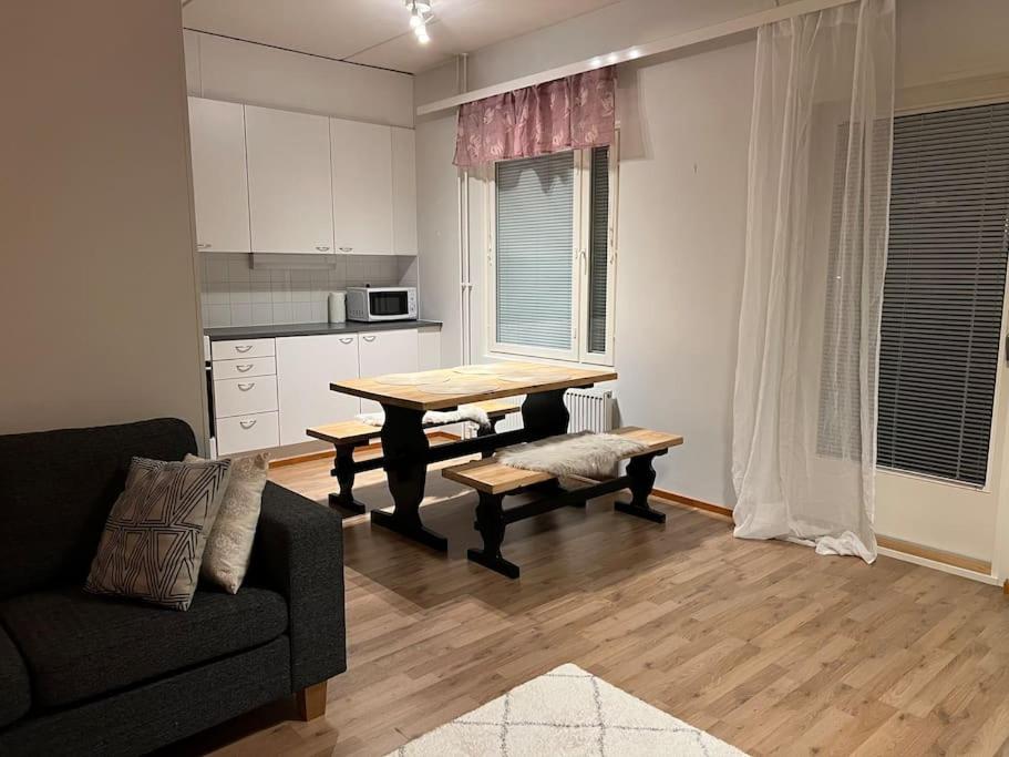 Majoituspaikan Apartment Korsholma2 keittiö tai keittotila