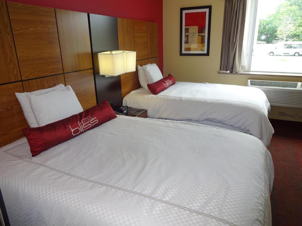 Hotel Bliss - Brooklyn - Double Room With Two Double Beds
