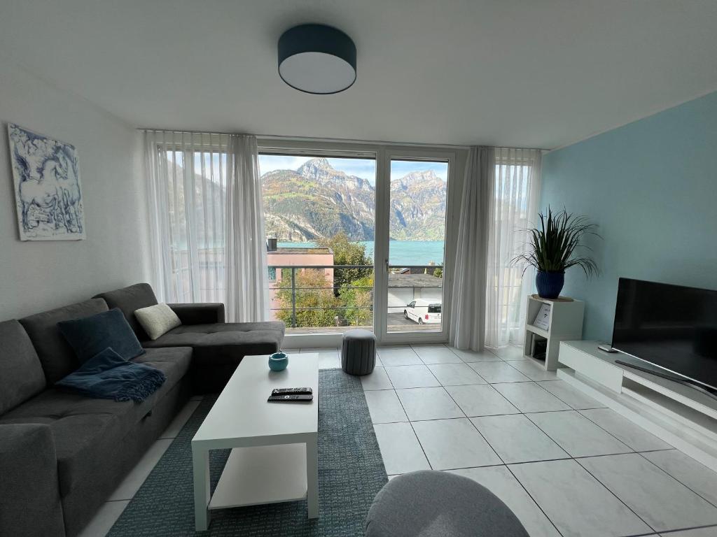 Posezení v ubytování Wohnung „Perla Paradiso“
