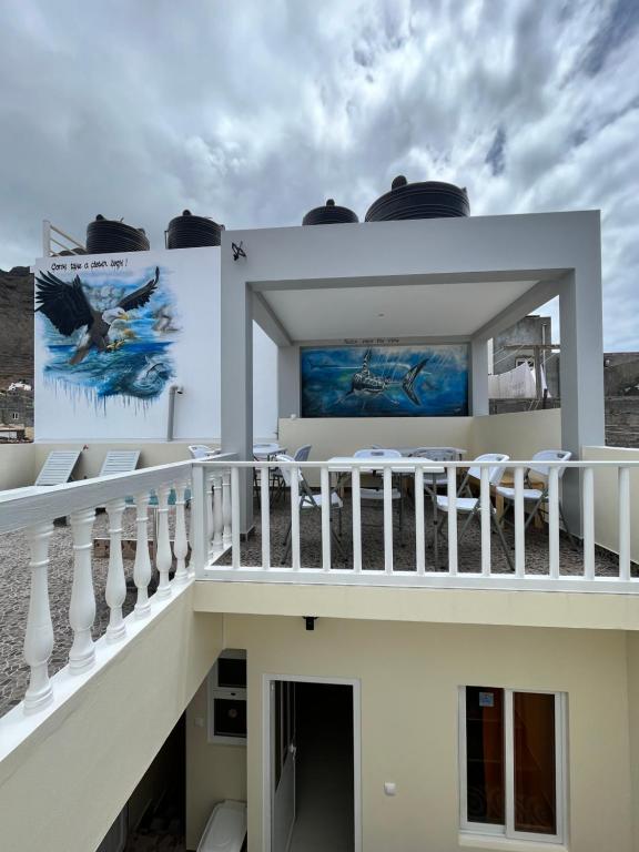 En balkon eller terrasse på Casa BB&Djassi