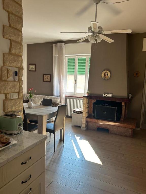 Posezení v ubytování Le Giare House