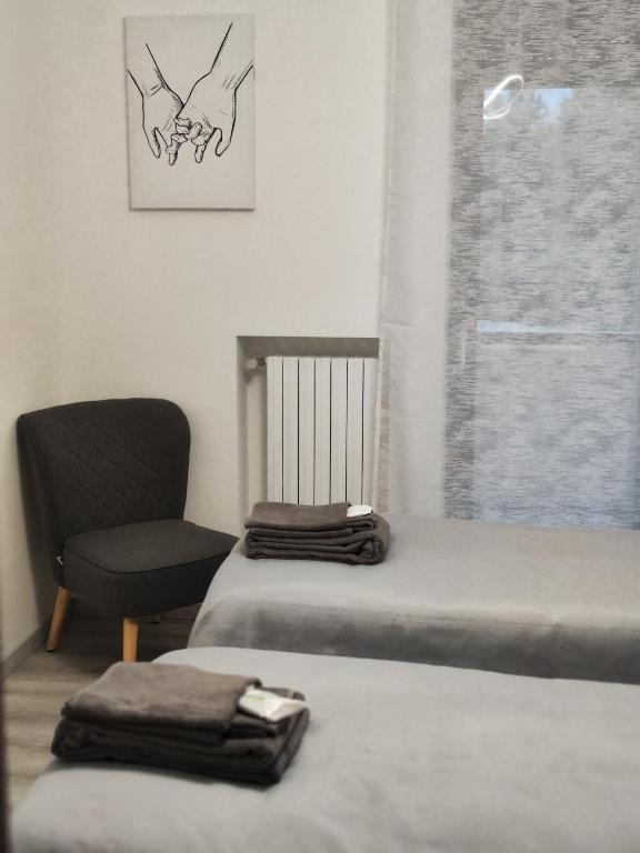 Posezení v ubytování Sempione Apartment