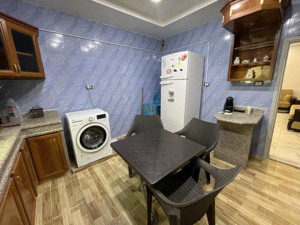 Kuchyň nebo kuchyňský kout v ubytování Oskar Appartment