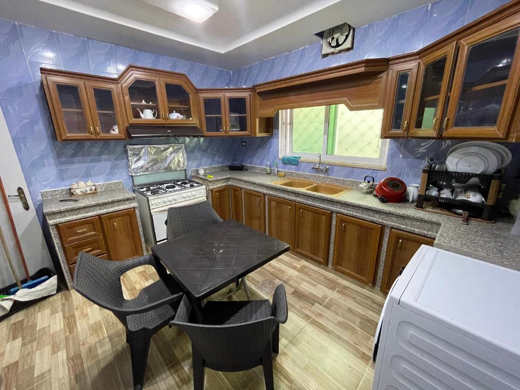 Kuchyň nebo kuchyňský kout v ubytování Oskar Appartment