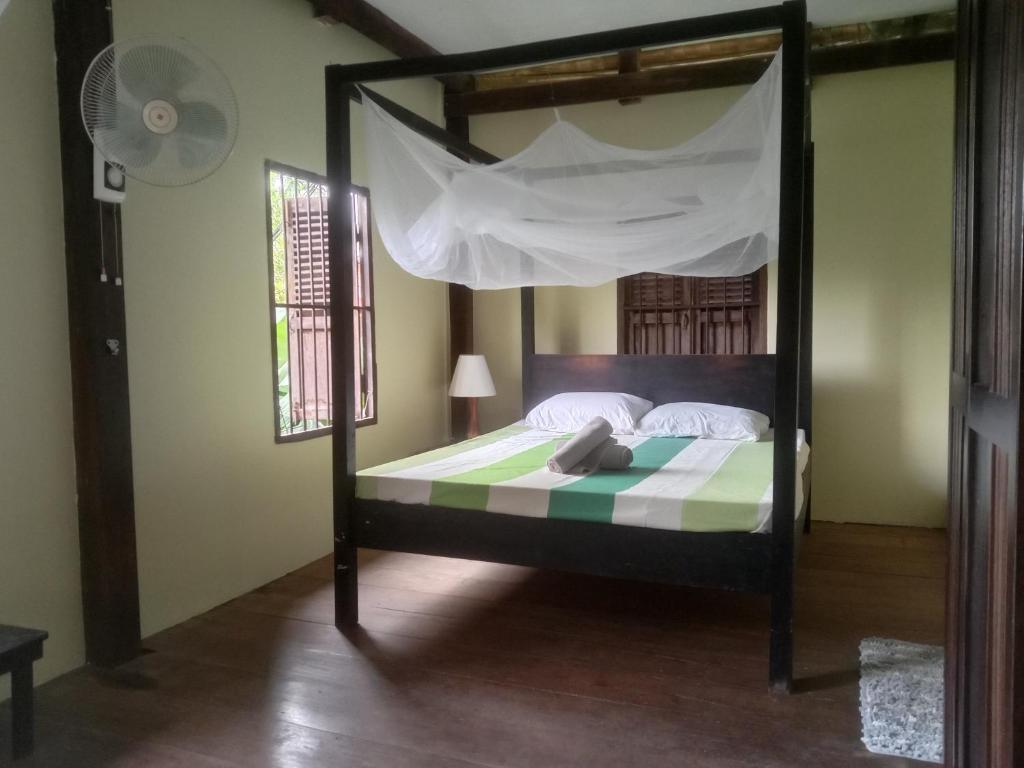 Postel nebo postele na pokoji v ubytování O'hamok family homestay