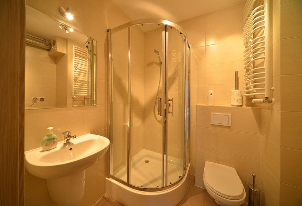 Kúpeľňa v ubytovaní Villa Avangarda
