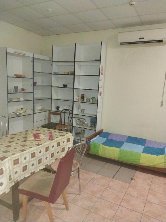 Postel nebo postele na pokoji v ubytování Apart-otel'"Tsarskoe-selo"