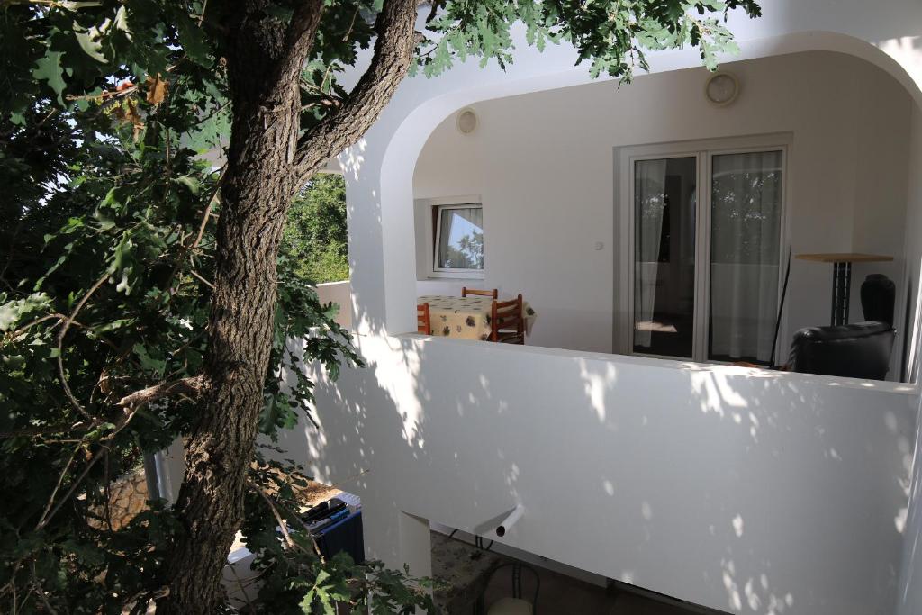 Balkón nebo terasa v ubytování Apartments Silva
