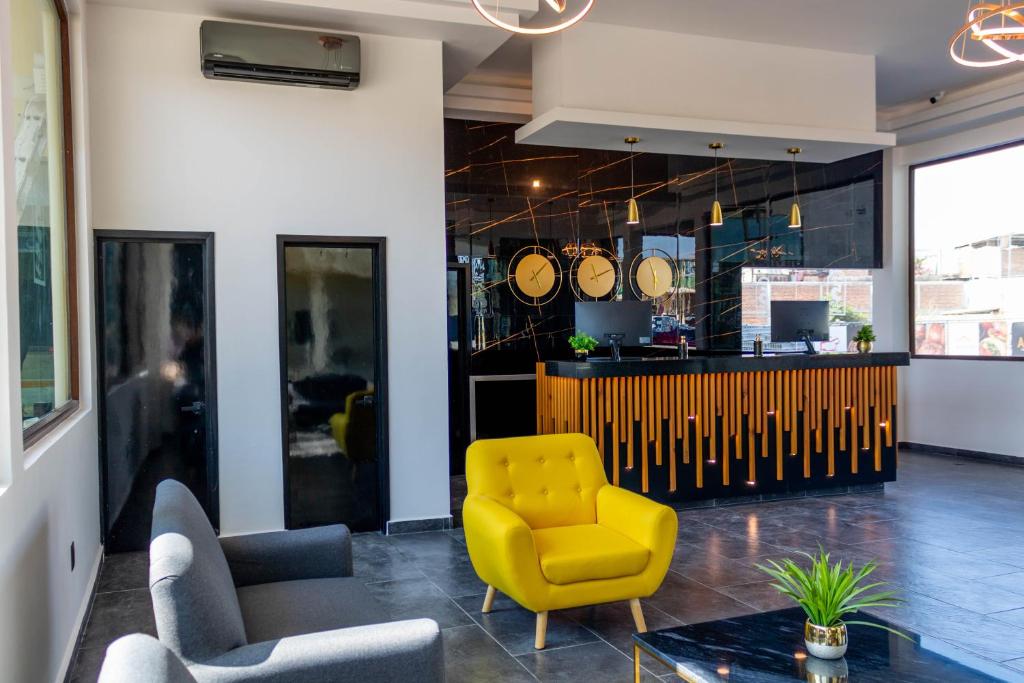 Posezení v ubytování Hotel 5 Inn Select
