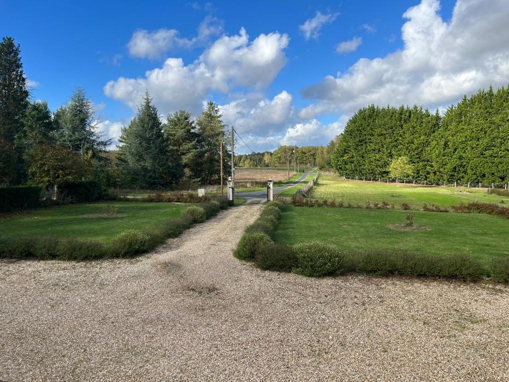 Zahrada ubytování Manoir du Val Fouzon - Beauval