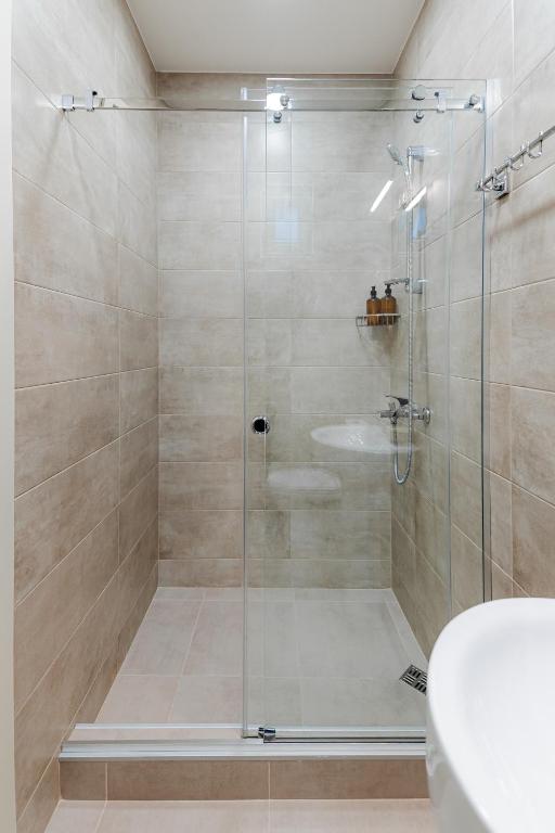 Ванная комната в Apartment in Old City Center