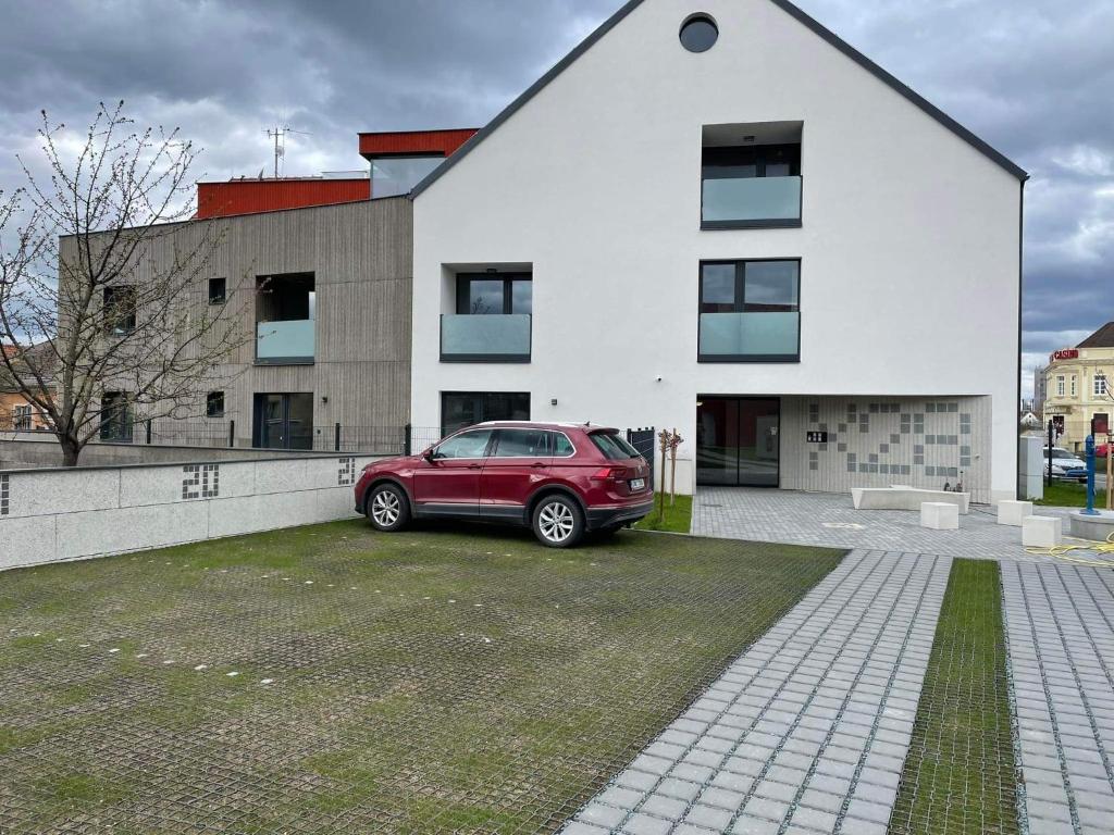 Budova, kde se apartmán nachází
