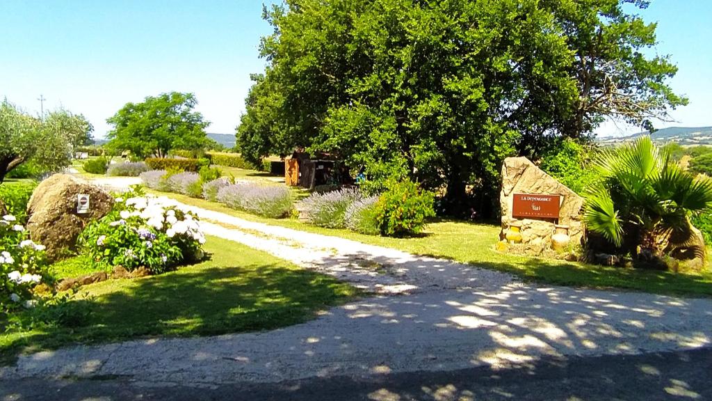 Zahrada ubytování Agriturismo La Dependance