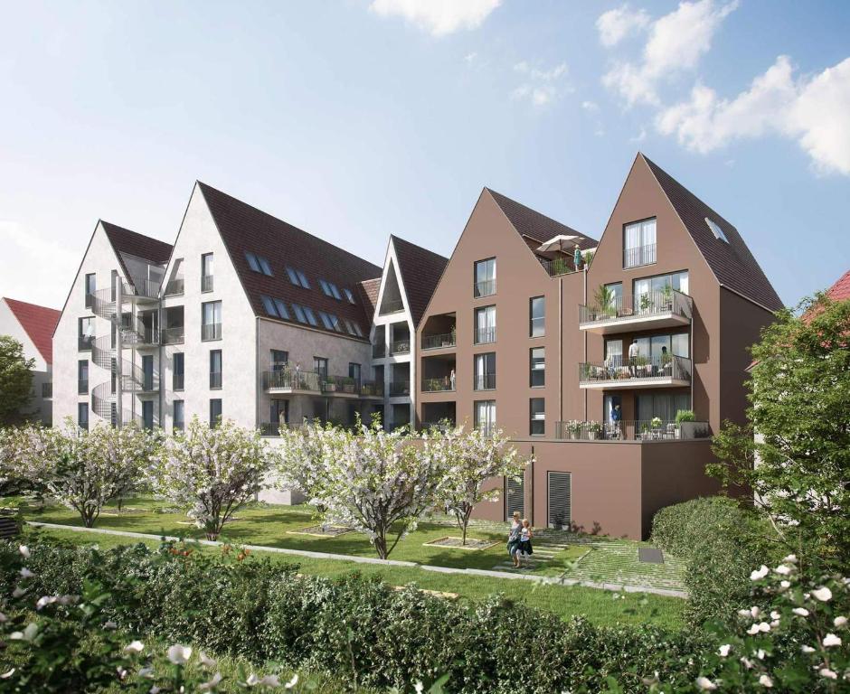 Zahrada ubytování Apartment Metzingen Outlet City Business Zentral Modern