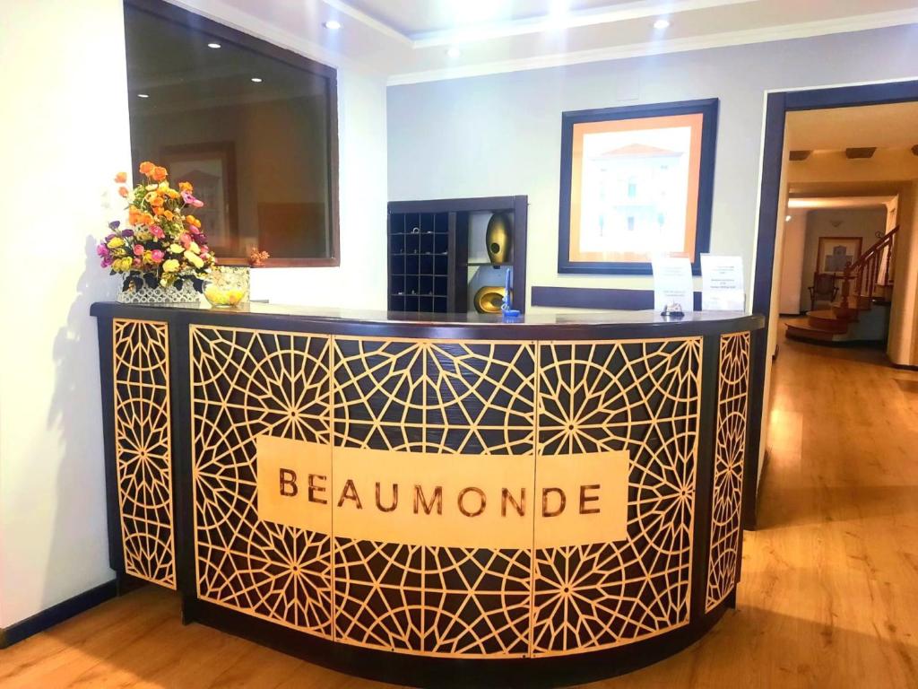 a store front with a sign that reads beaumont at Beaumonde Hotel Tbilisi in Tbilisi City