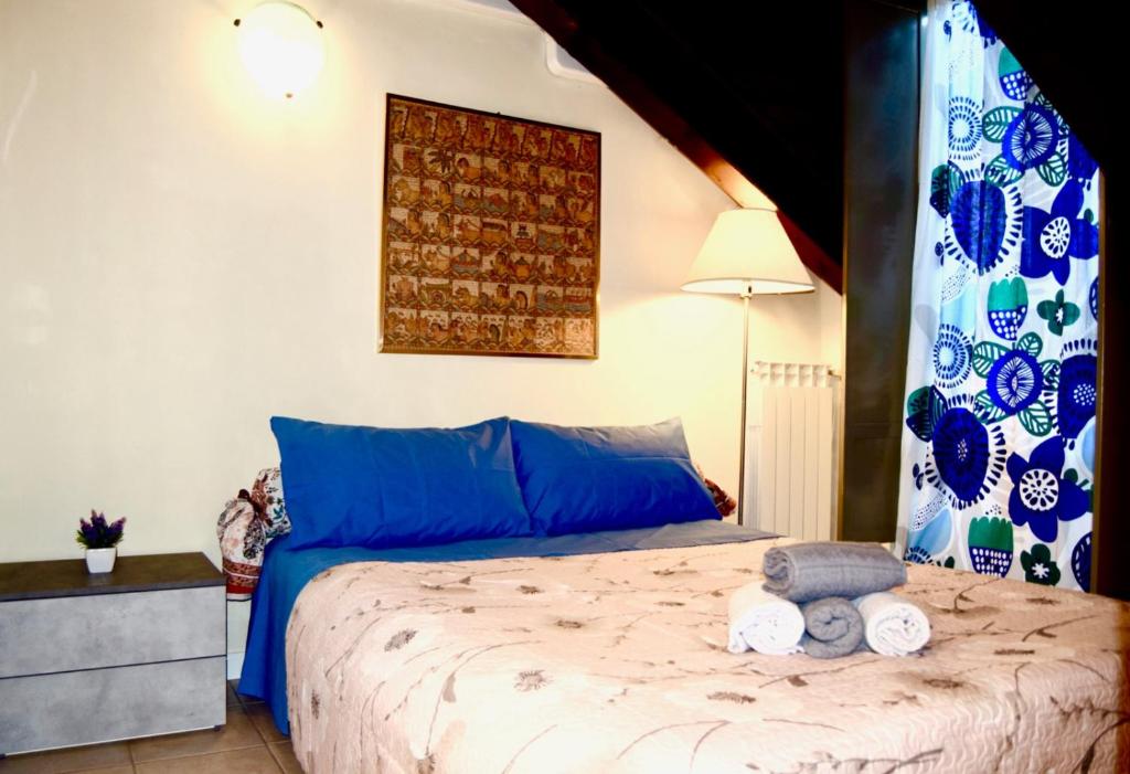 Posteľ alebo postele v izbe v ubytovaní Chalet Dalì