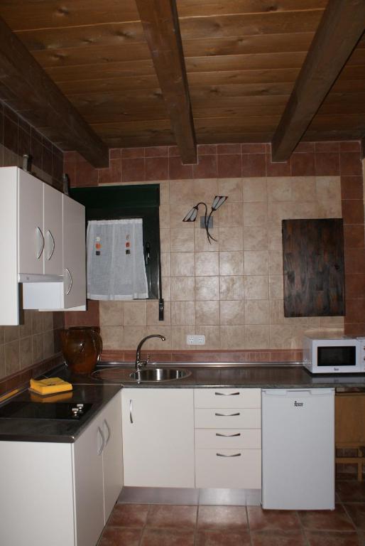 Kuchyň nebo kuchyňský kout v ubytování Las Candelas de Torreandaluz