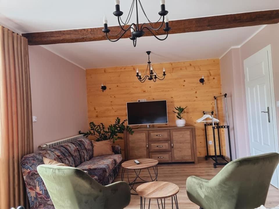 Ranczo Popowice - Chambre Double De Luxe Avec Balcon