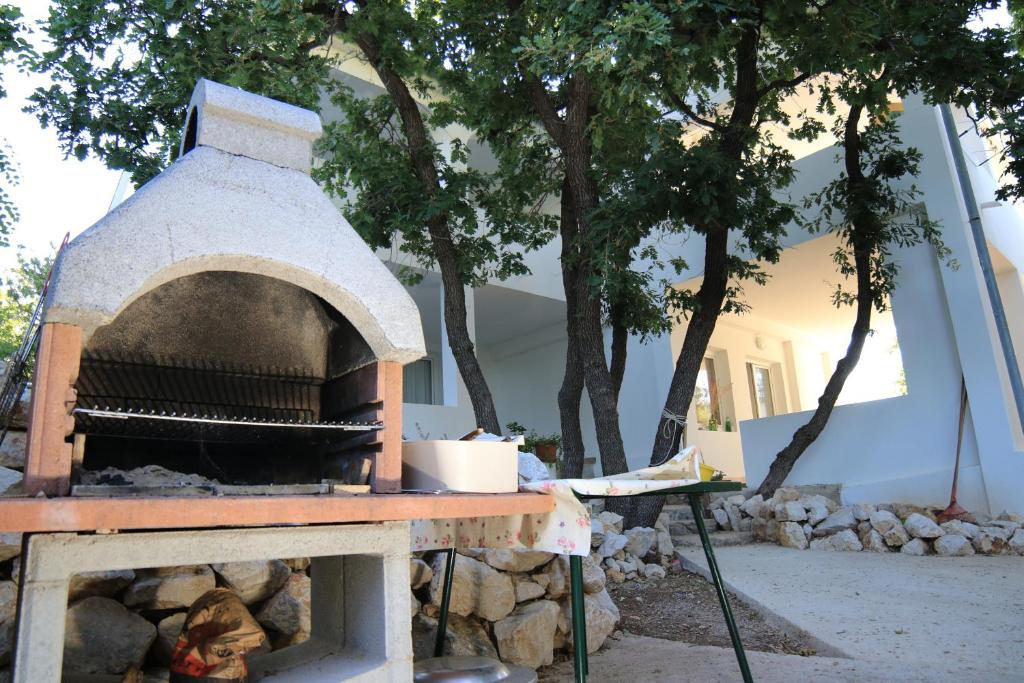 Patio nebo venkovní prostory v ubytování Apartments Silva
