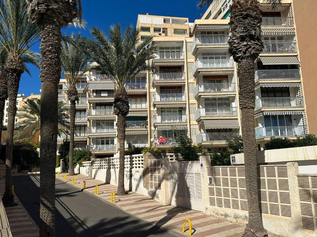 Bygningen som lejligheden ligger i