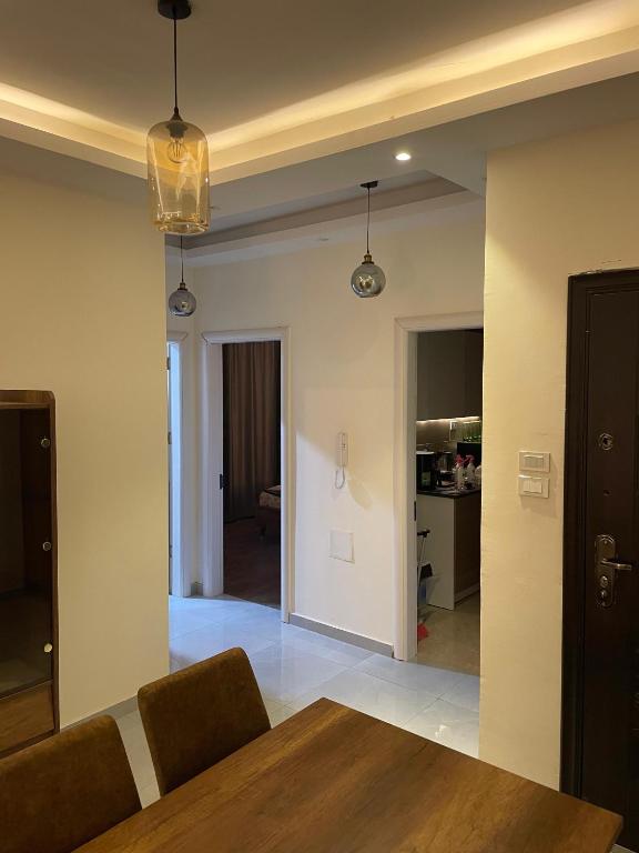 Kuchyň nebo kuchyňský kout v ubytování 4S full apartment