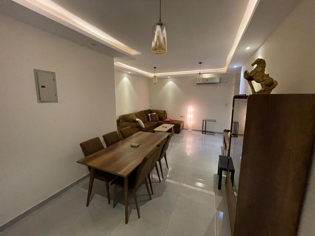 Posezení v ubytování 4S full apartment