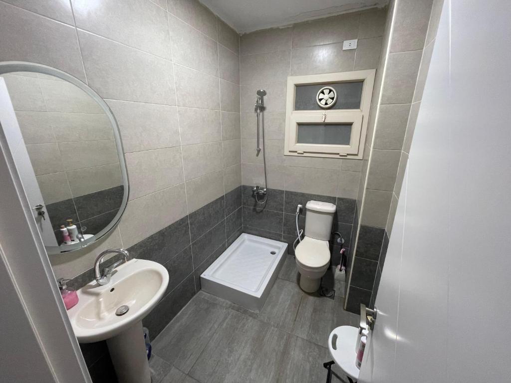 Koupelna v ubytování 4S full apartment
