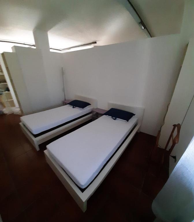 Postel nebo postele na pokoji v ubytování Volta 8