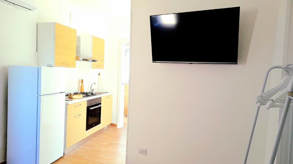 Kuchyň nebo kuchyňský kout v ubytování casa vacanze gioema baunei