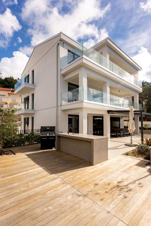 Budova, kde se apartmán nachází