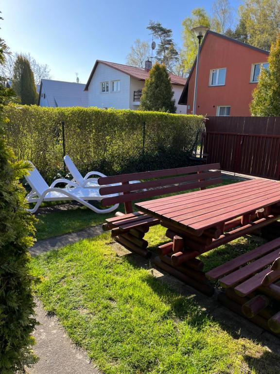 Zahrada ubytování Rowianka