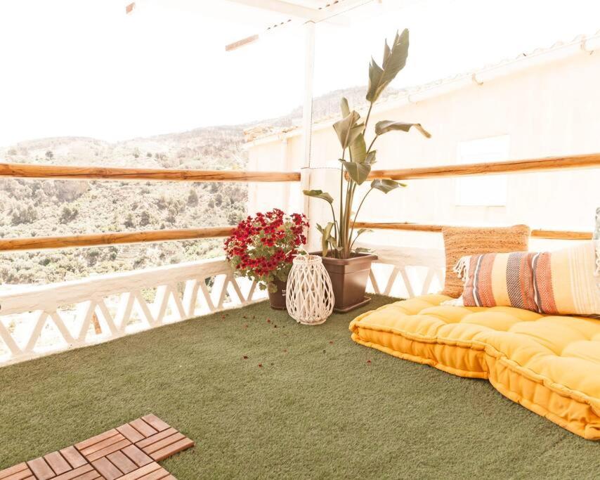 Posezení v ubytování la casita del pueblo PET friendly granada