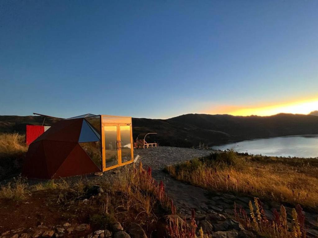 Příroda nedaleko luxury tent