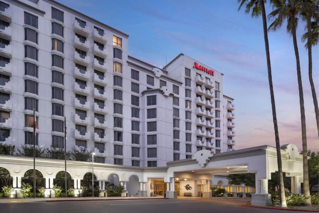 a rendering of the mgm hotel at Costa Mesa Marriott in Costa Mesa