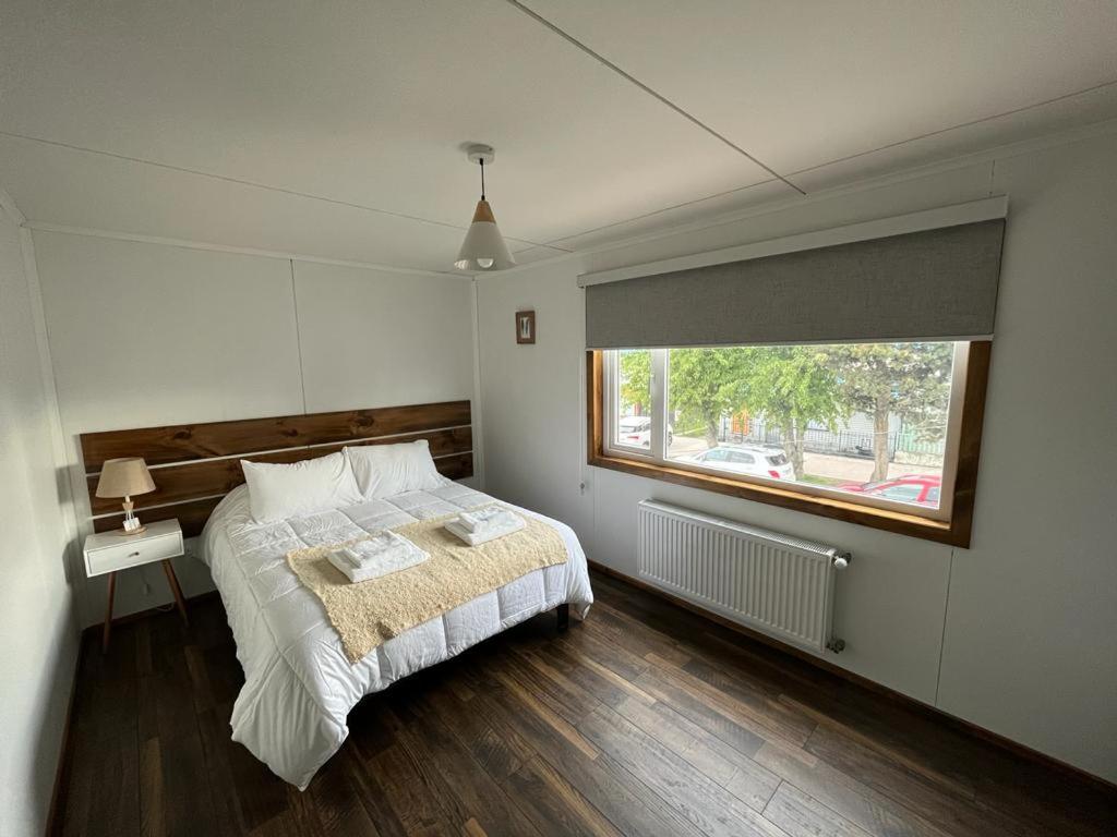 Postel nebo postele na pokoji v ubytování Terra Hostal