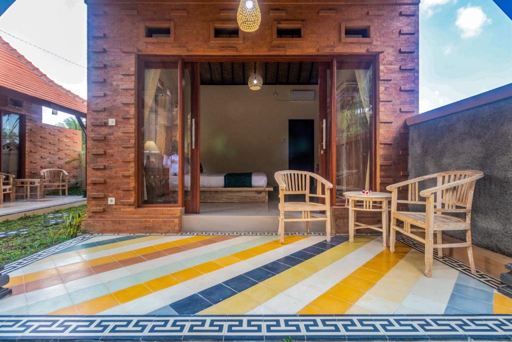 Balkón nebo terasa v ubytování Buruan Sari Villas by AGATA