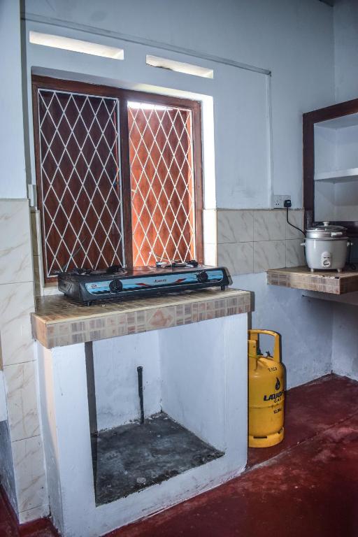 Kuchyň nebo kuchyňský kout v ubytování Sea Zone Villa