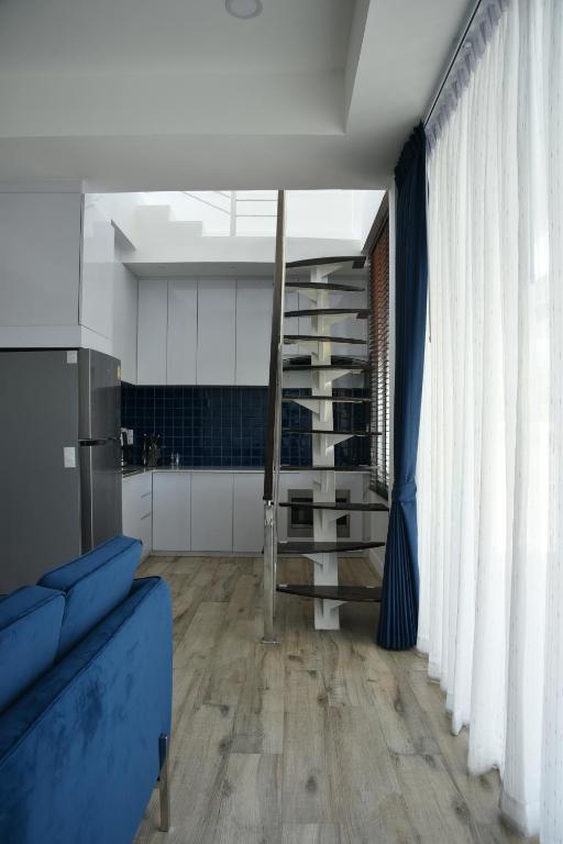 Posezení v ubytování Green Lung Pool Villas Bangkok