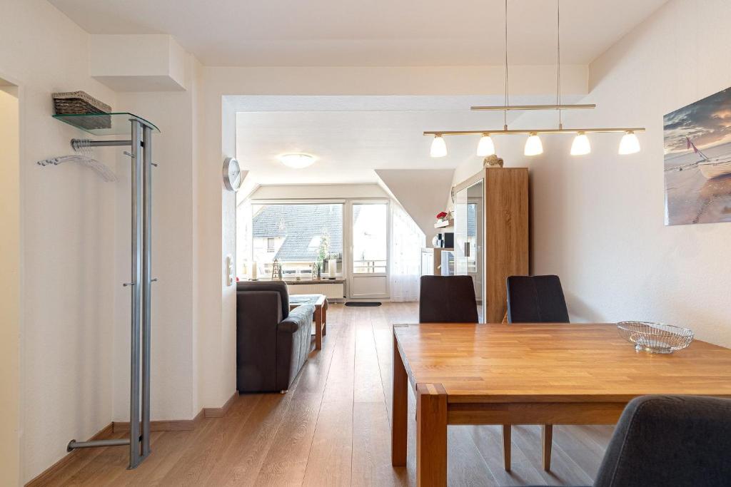 Kuchyň nebo kuchyňský kout v ubytování Fischerstr 10b Whg D3