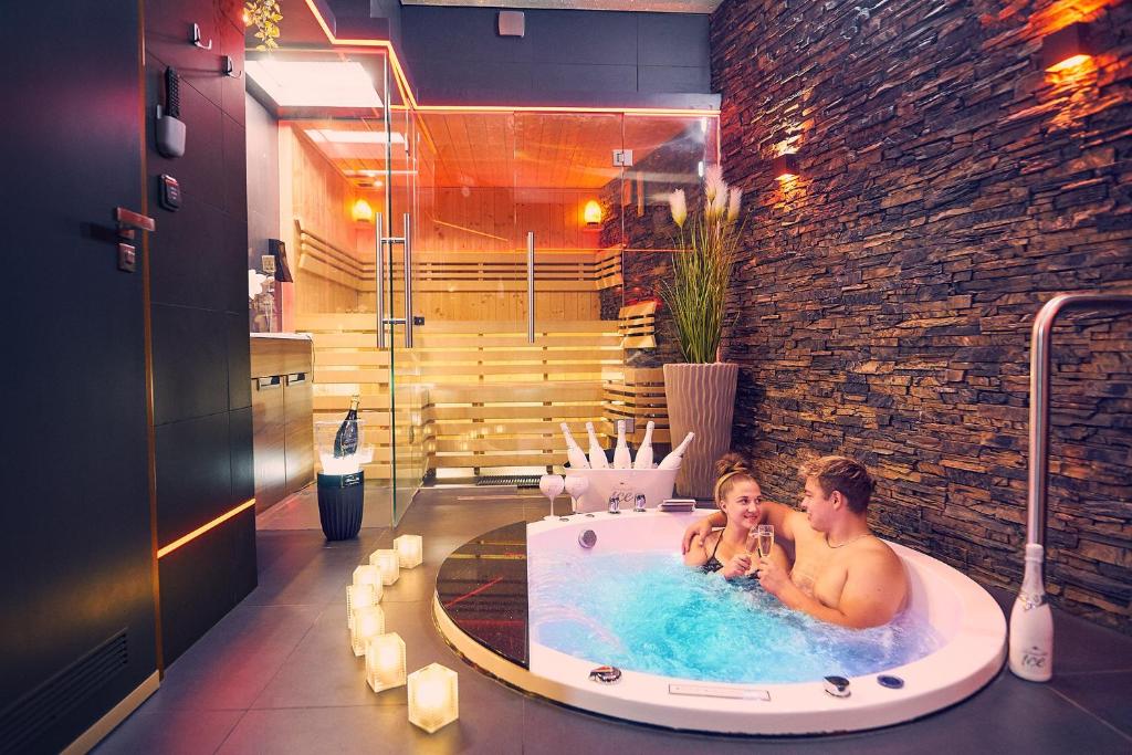 Hosté ubytování Wellness Hotel Kocanda