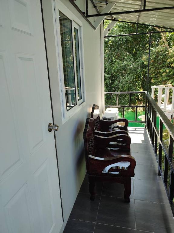 Balkón nebo terasa v ubytování Kitty Guesthouse