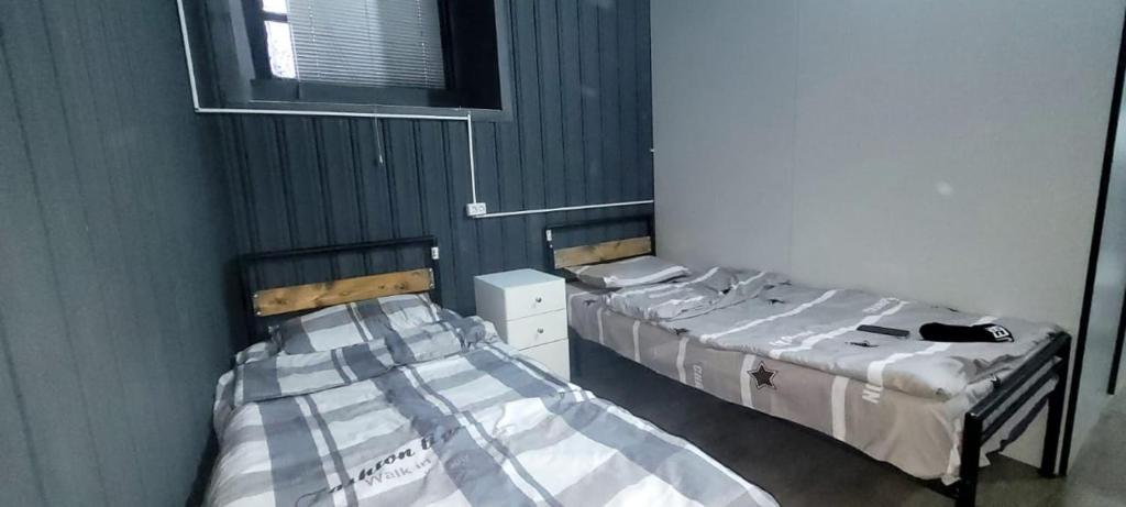 Postel nebo postele na pokoji v ubytování Kiev hostel