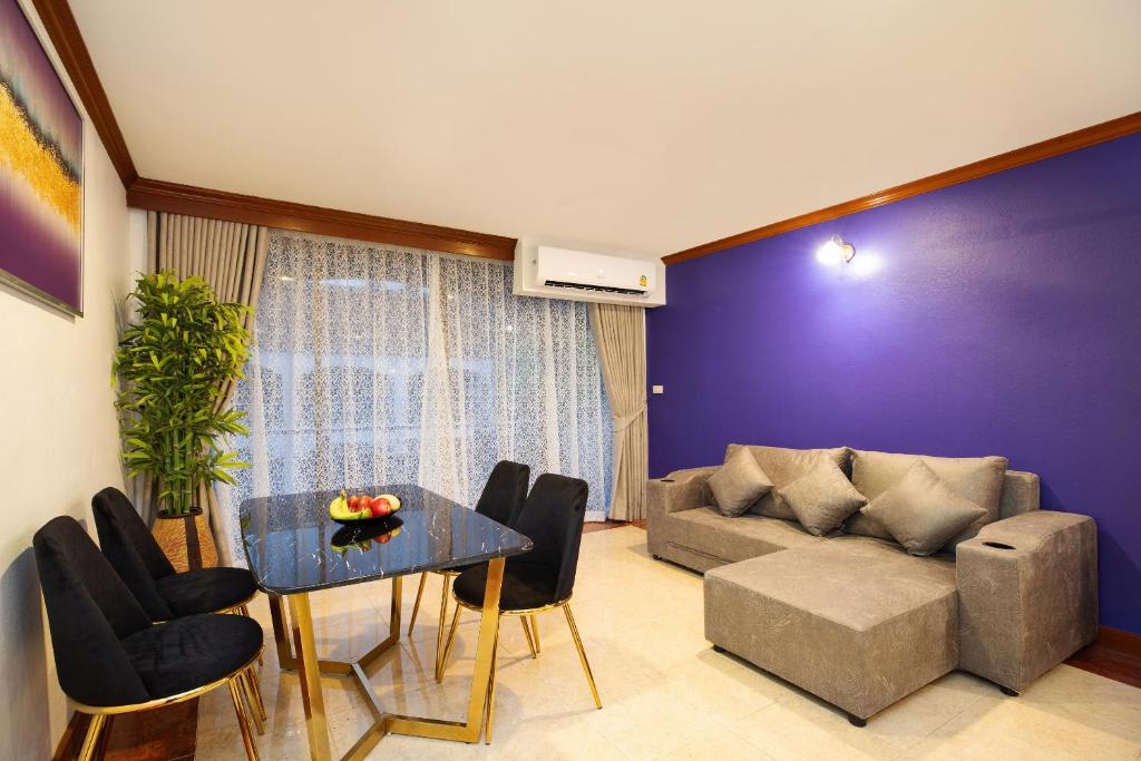 Posezení v ubytování Aspira Resort Klong Muang Krabi