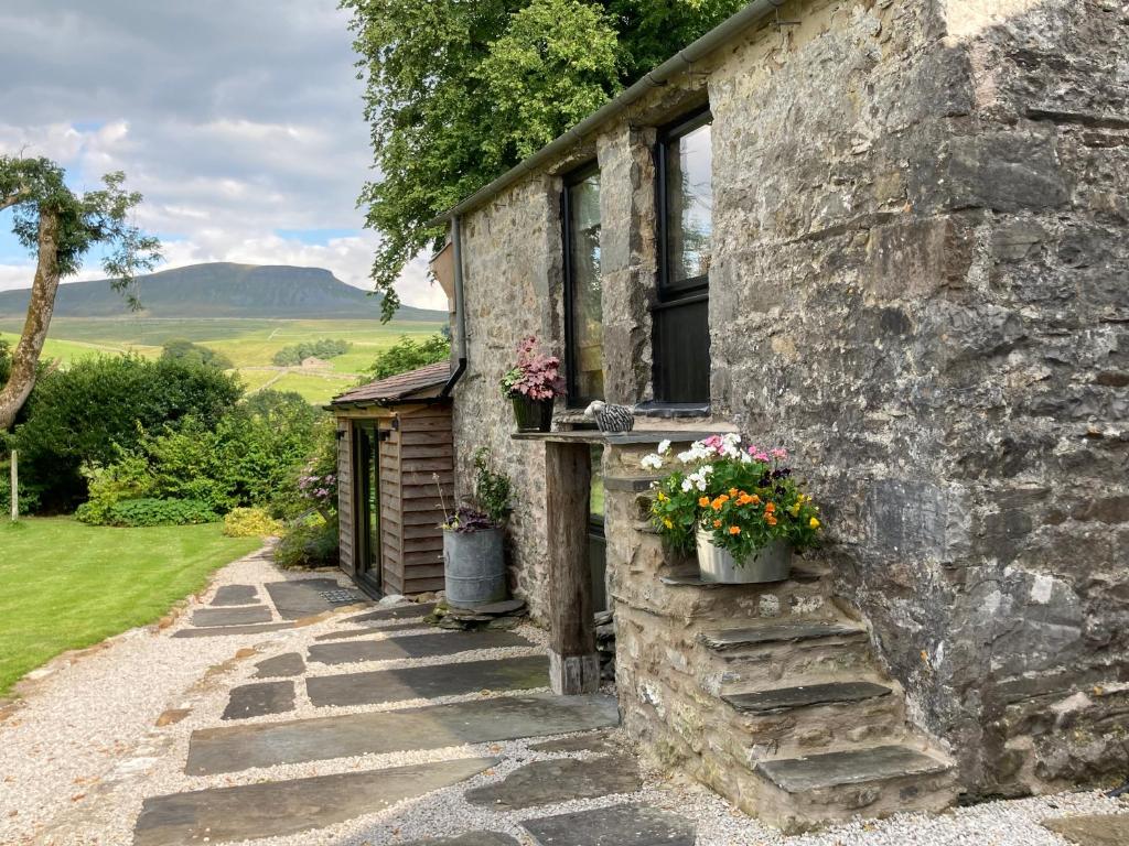 Naturlandskabet i nærheden af pensionatet