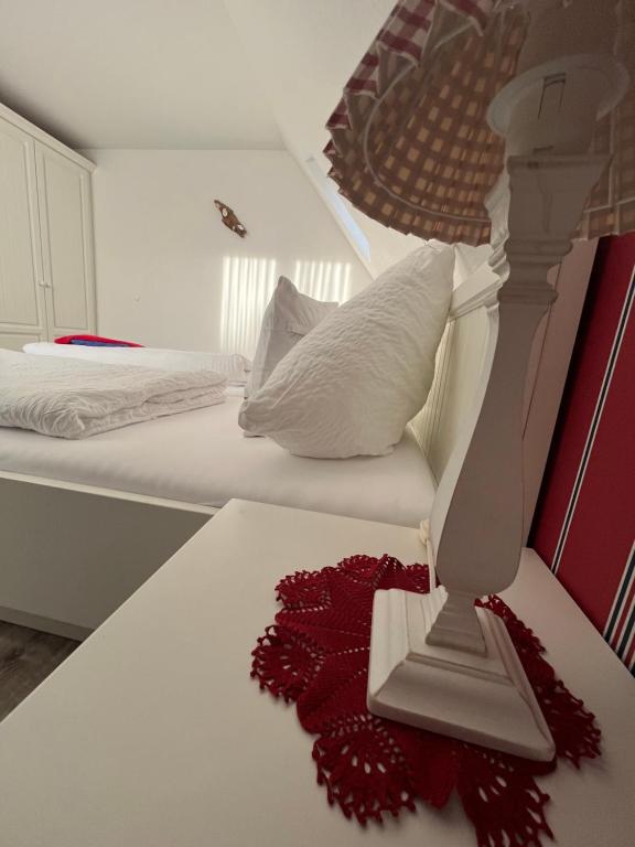 Postel nebo postele na pokoji v ubytování Hotel Anka