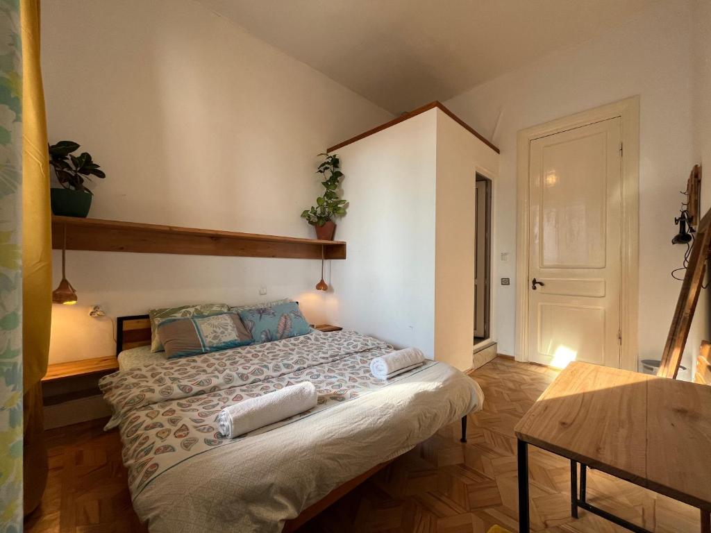 Postel nebo postele na pokoji v ubytování Bao Hostel Kutaisi