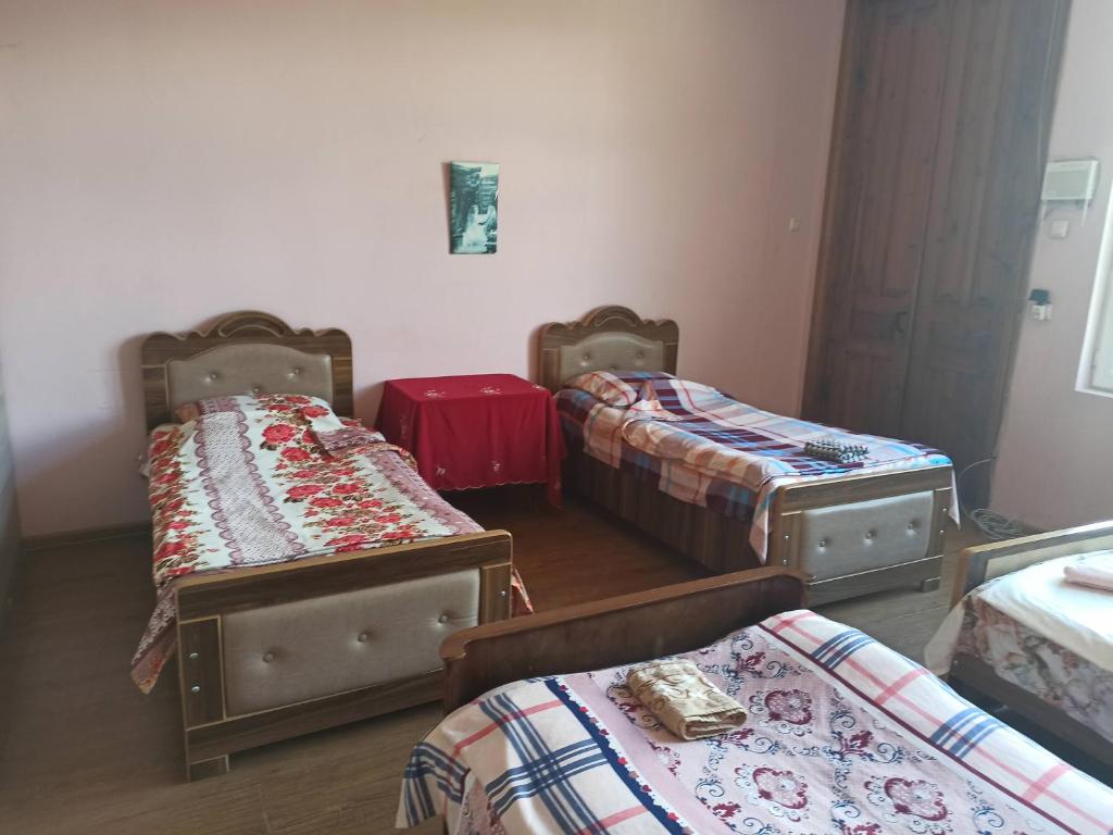 Postel nebo postele na pokoji v ubytování Cozy home