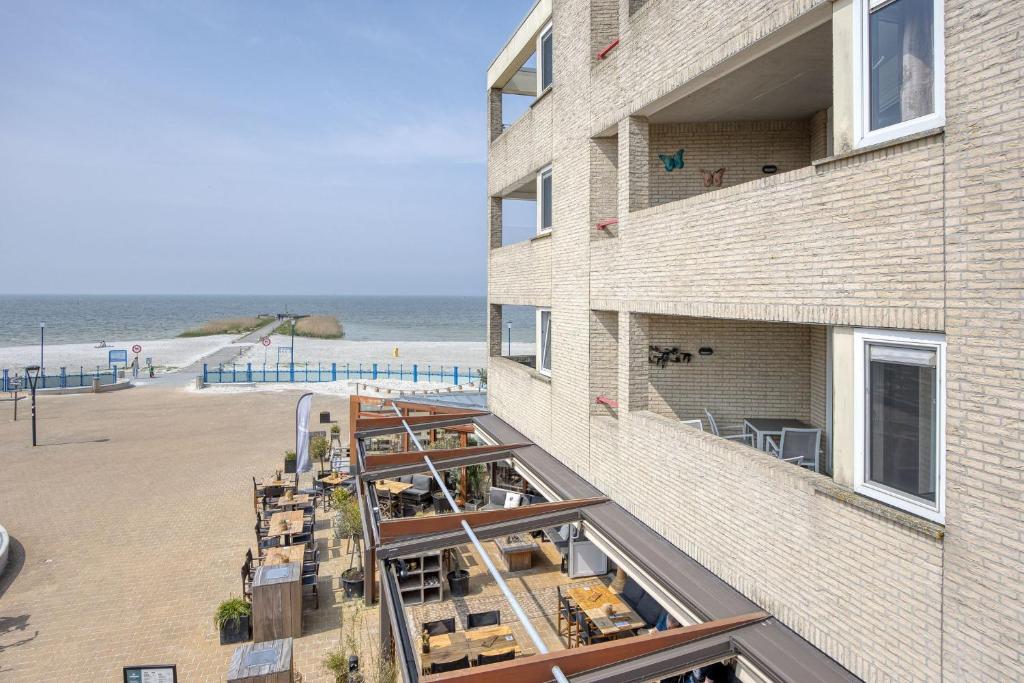 Üldine merevaade või majutusasutusest Appartement Strand Makkum pildistatud vaade