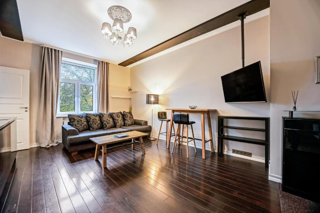 Posezení v ubytování Luxury apartment in the heart of Tallinn